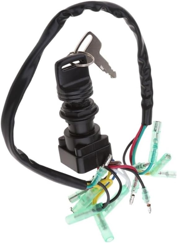 Ignition Switch Key Fit for Outboard 2-Stroke/4-Stroke 6HP-300HP MP51040/703-82510/703-82510-43