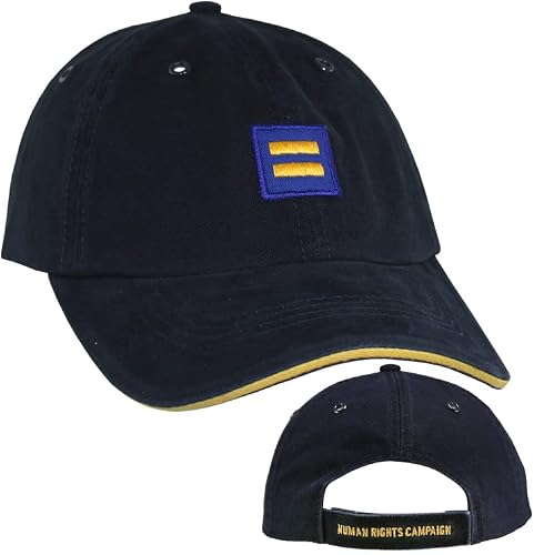 Human Rights Campaign Cap Logo Navy