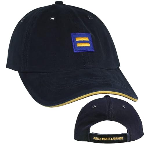 Human Rights Campaign Cap Logo Navy #TOP1