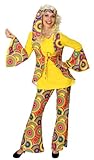 Material: 100% Polyester Orlob Summertime Hippie Damen Kostüm zu Karneval Fasching Gr.54/56