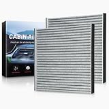Auto Dynasty 2Pcs 8713947010 Cabin Air Filter For 00-14 Mazda Subaru Toyota