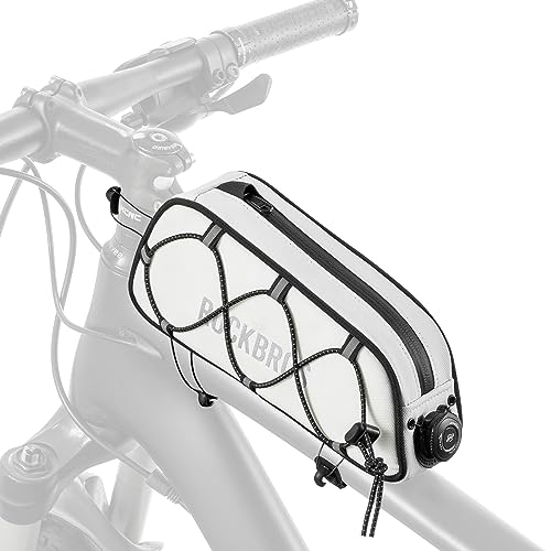 新品 ROCKBROS フレームバッグ 自転車 防水 ホワイト 多機能収納バッグ ROCKBROS - 新品 ROCKBROS フレームバッグ 自転車 防水 ホワイト