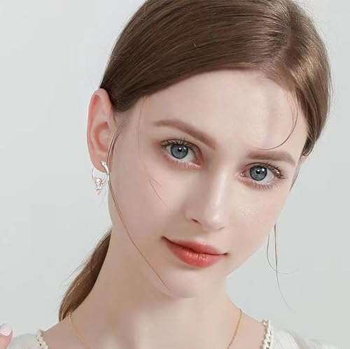 Les Osewa Axolotl Hoop Earrings For Women 925 Sterling Silver Hypoallergenic Cute Animal Earring For Girls Axolotl Jewelry Gifts thumb #3