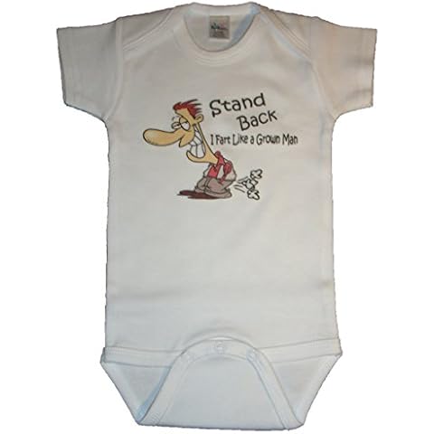 Handmade 4 Babies I Fart Like A Grown Man Bodysuit (3 to 6 Month) Cover
