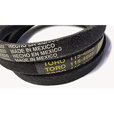 Genuine Toro OEM 115-4669 (38991) Drive V-Belt for RWD 21 Super Recycler and 22 Recycler Lawn Mowers
