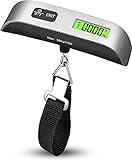 Luggage Scale, Digital Portable Handheld Suitcase Weight for Travel with Rubber Paint, Temperature...
