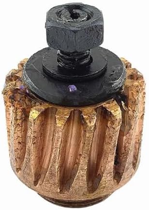 1pc New For YJ-100A Copper Turbine Cloth Cutting Machine Parts S231 Worm Gear