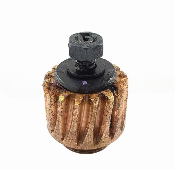 1pc New For YJ-100A Copper Turbine Cloth Cutting Machine Parts S231 Worm Gear