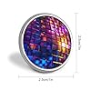 Iridescent Disco Ball Round Enamel Lapel Pin Backpack Brooches Badge Jewelry Aesthetic Jackets Hats Decor Art #1