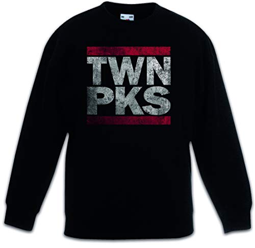Sweat-shirt noir enfant Urban Backwoods Twn Pks pour garçon et fille
