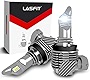 LASFIT H11 LED Fog Light Bulb Fanless, 4000lm Per Set, 6000K Cool White, H8 H16 H11 Fog Light Bulbs Replacement, Plug N Play, Pack of 2