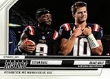 2025 Panini Football Instant #132 Stefon Diggs Drake Maye Patriots Card - Only 172 made!