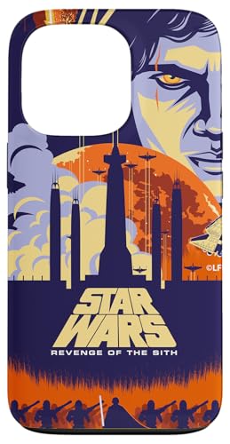 スターウォーズ シスの復讐 イラスト映画ポスター スマホケース iPhone 13 Pro 用