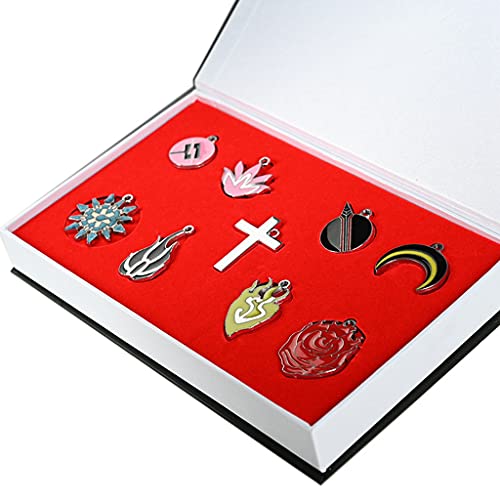 Anime Ruby Rose Sets Weapon Mini Model Metal Cosplay Action Figure for Kids Toys Gift Cover