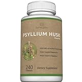 Premium Psyllium Husk Fiber Supplement 1450mg, 240 Capsules