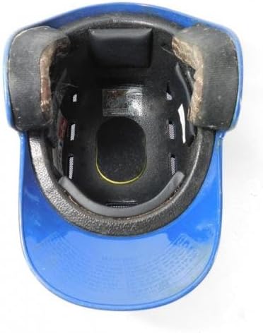 MLB Rawlings S100 Toronto Jays Game Used Size 7 1/8 Batting Helmet C-Flaps - MLB Game Used Helmets