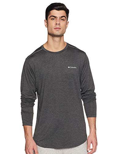 Columbia Men's Tech Trail Ii Long Sleeve Crew,Shark,XX-Large