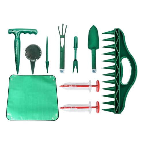 Sghtil Gartengeräte, manuelles Streugerät für den Garten, Matte zum Anpflanzen von Pflanzen, Tomaten, Paprika, Rasen, Garten, Innen- und Außenbereich