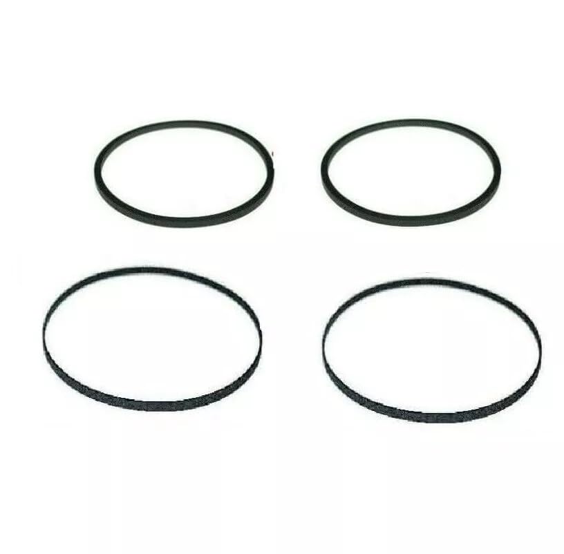 Generic Cassette Deck Section Belts Kit Rubber Belt Compatible with Sony Double Cassette Deck