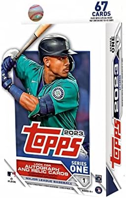 Topps Series 1 2023 Baseball Hanger Box - 67 Cards Per Box