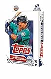 Topps 2023 Series 1 Baseball Hanger Box - 67 Cards, Includes Trading Cards & Insert Retail Inserts