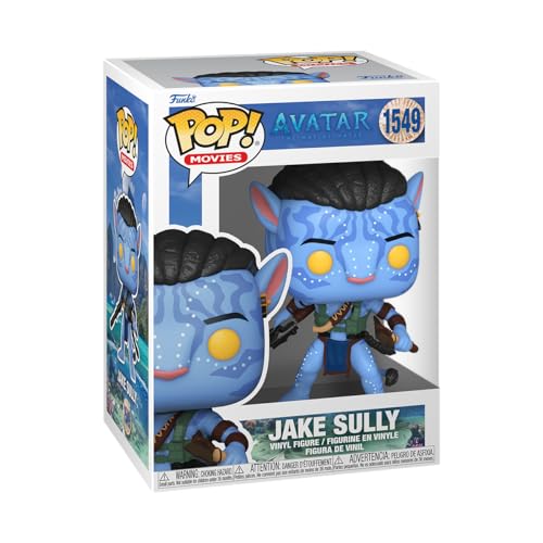 Funko Pop! Movies: Avatar: The Way of Water - Jake Sully - (Battle) - Vinyl-Sammelfigur - Geschenkidee - Offizielle Handelswaren - Spielzeug Für Kinder und Erwachsene - Movies Fans