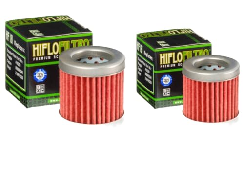 2x Ölfilter HF181 – Passend für Aprilia Habana 125, Piaggio Hexagon, Vespa ET4 – Zuverlässige Ölfiltration