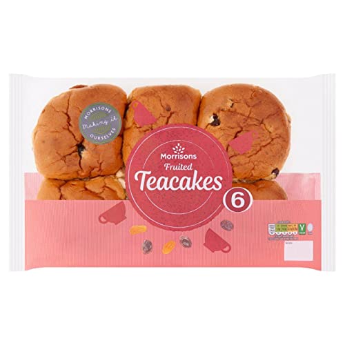 Morrisons 6 Fruited Teacakes