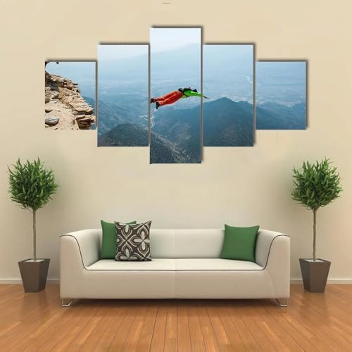 Cadre Decoration Murale Premium Toile 5 Parties Colorado ANLIONE