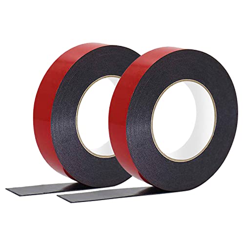 Zweipappel Ruban adhésif 2cm*10m Mousse Thermique Anti-Chaleur pour rubans Montage Cover