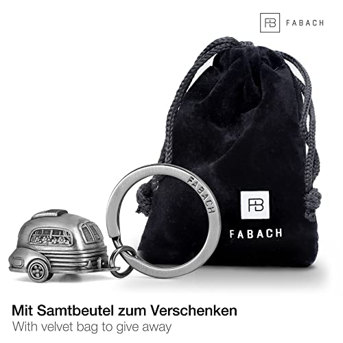 FABACH Camper Schlüsselanhänger - Wohnwagen Geschenk für Camper - Van Accessories Miniatur - Camping Geschenkideen für Wohnwagenfahrer