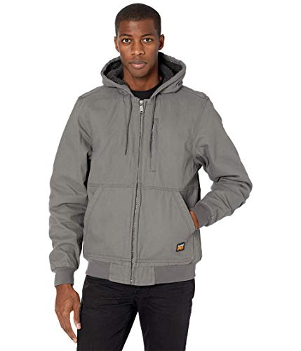 Image of Timberland PRO Gritman Lined Canvas Hooded Jacket