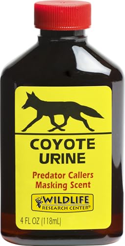 Urine de coyote Wildlife Research Center pour l'appel de prédateurs et la chasse
