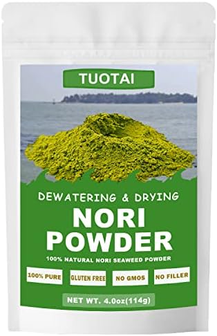 Amazon.com : Raw Nori Flakes, Green Nori Seaweed Flakes, 100