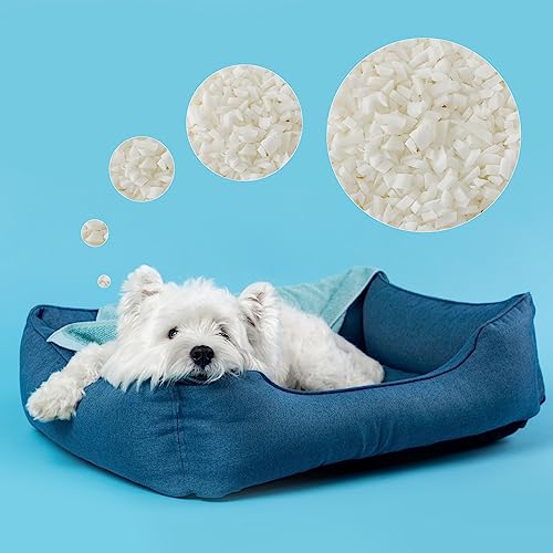 WhatsBedding 10 Lbs Bean Bag Filler Shredded Foam