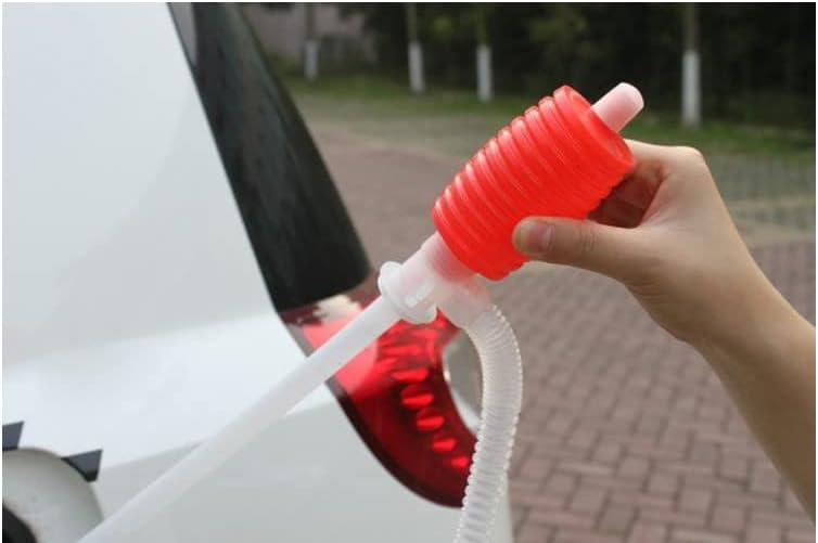 Miniatura 6 de Othmro 3 bombas de sifón de transferencia de líquidocombustible, bombas de aceite manuales de plástico, bombas de combustible de mano, sifón de