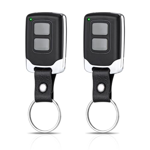 pepape 2 Stück Garagentor Handsender für Novoferm Novotron 502 MAX43-2 522 MNHS433-02 MCHS43-2 Nur Kompatibel mit Novoferm 64 Bit 433 92MHz Garagentoröffner