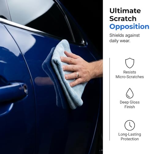 GlossPluss Quick Effect Car Coating Spray, Waterless Wash & Polish, Car Coating Spray for Shine & Protection, Working Surface Care for Car Paint & Glass Surfaces (3) - 2