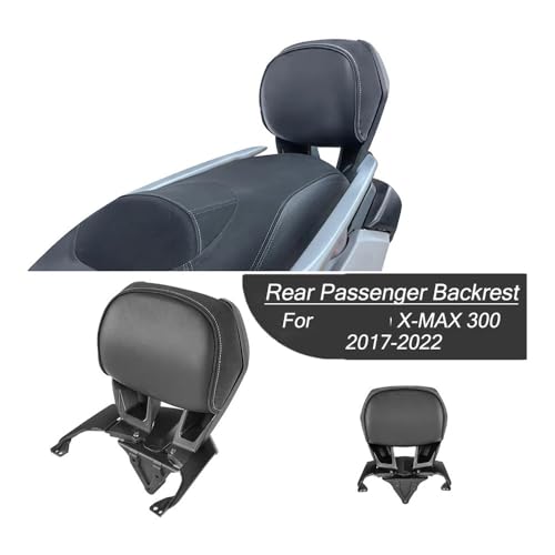 Rack pad dossier passager arrière X-MAX 300 avec support en acier robuste - 2