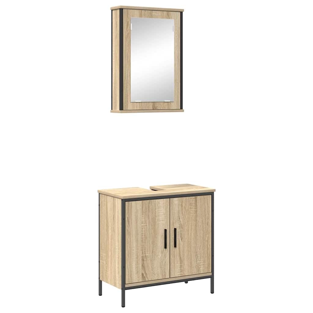 Muebles de baño para ordenar aseos pequeños con armario de 60 cm y espejo