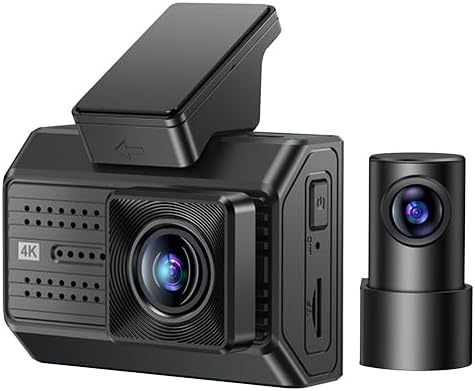 Yesido KM15 Dual Dash Camera main unit and rear camera
