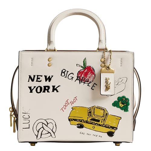 Coach Rogue Bag 25 with Sketch Print, B4/Chalk Multi