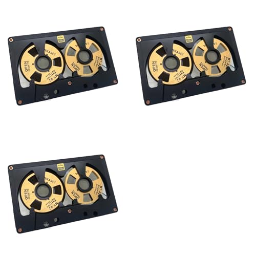 Cassette audio bobine en métal double face artisanale premium