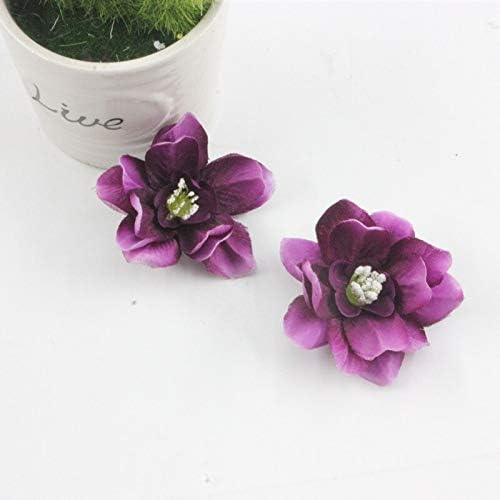 EdricShop 10 Peca Bonita Simulacao Rose Peony Flor Artificial Fresco Andorinha Familia Flor Festa DE Casamento Decoracao Flor Falsificada - (Color