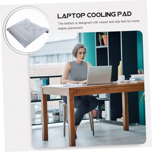 Base para Laptop con Ventilador USB y Aleación de Aluminio miniatura 3