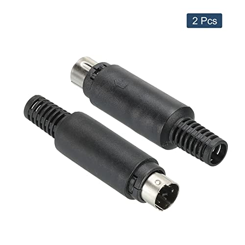 PATIKIL conector S-Video macho 5 pines pack de 2 miniatura 3