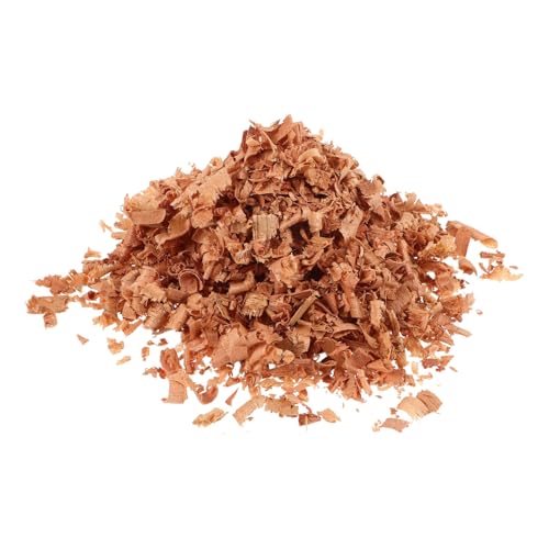BUTIFULSIC 50g Natural Cedar Shavings Wood Chips Scented Cedar Shavings for Travel Case
