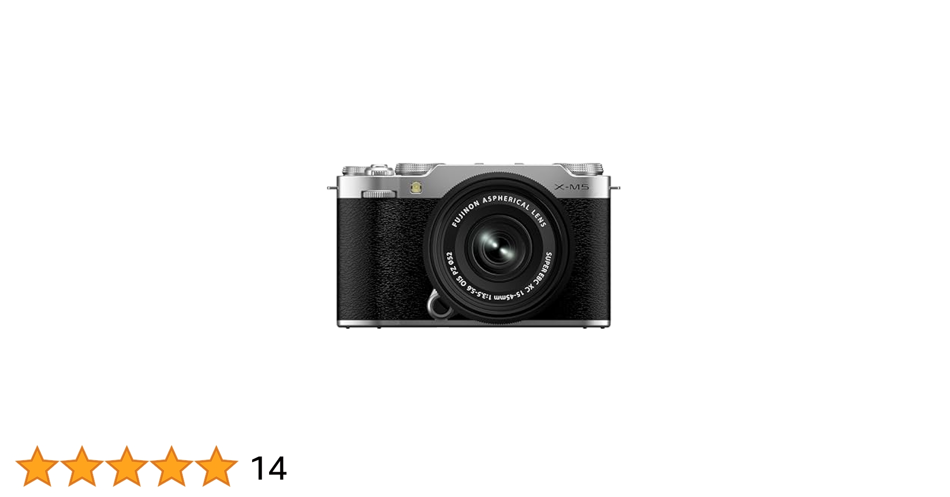 【ショット数601】富士フイルム X-M5 レンズキット シルバー 富士フイルム - 【ショット数601】富士フイルム X-M5 レンズ