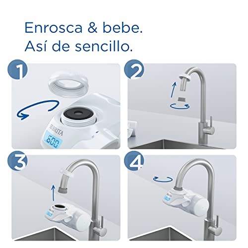 Brita On Tap Wasserfilter, 600 l, Weiß