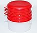 TUPPERWARE Cooks Maid Entsafter Reibe und Eiertrenner All in One rot